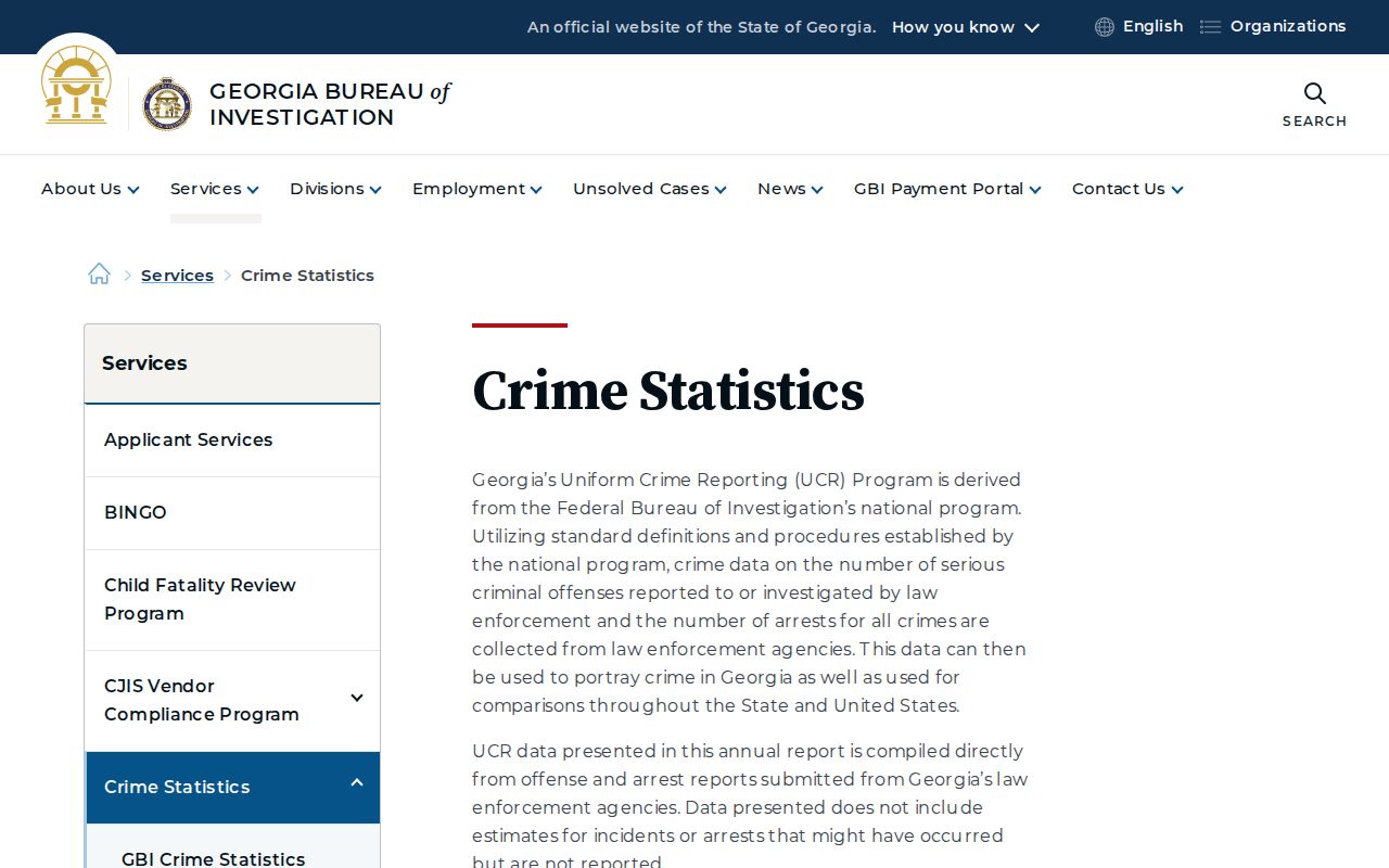 Oglethorpe County criminal records Georgia crime statistics source